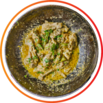 Chicken Butter Black Pepper Karahi (Half Chicken)