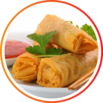 Veg Spring Roll (4 Pcs)